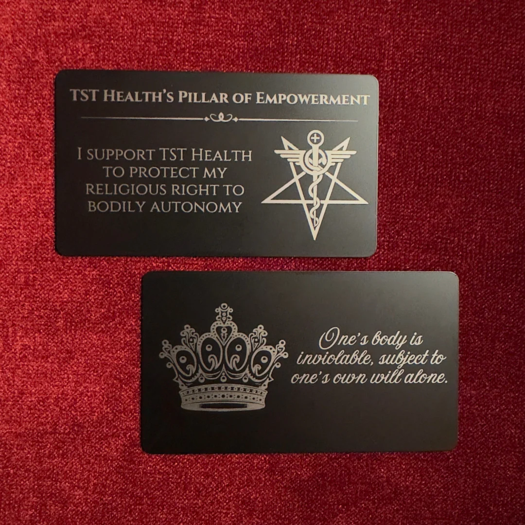 TST Health's Pillars of Support Black Steel Cards - Image 3
